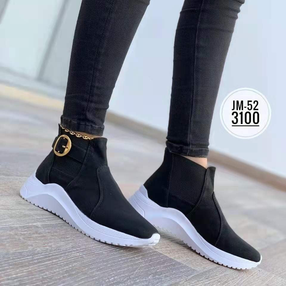 Élégance Confort Sneaker Boots