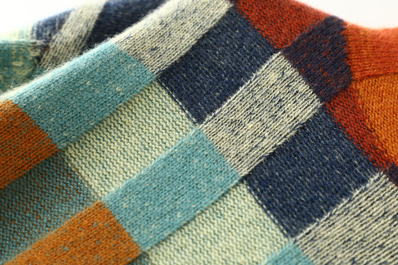 "Pull Patchwork Élégance"