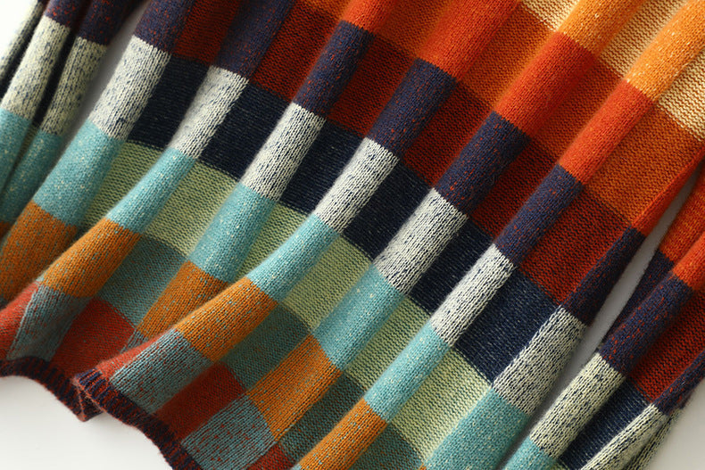 "Pull Patchwork Élégance"