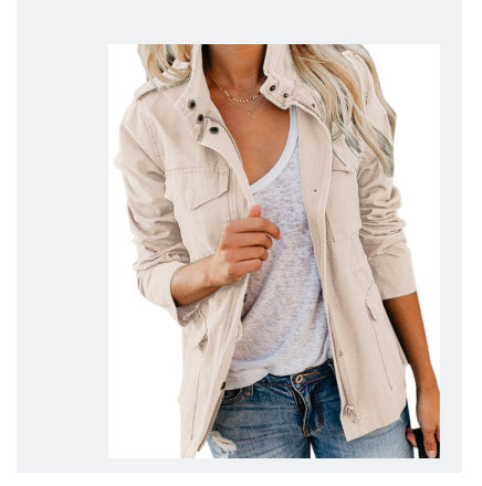 Veste militaire casual chic